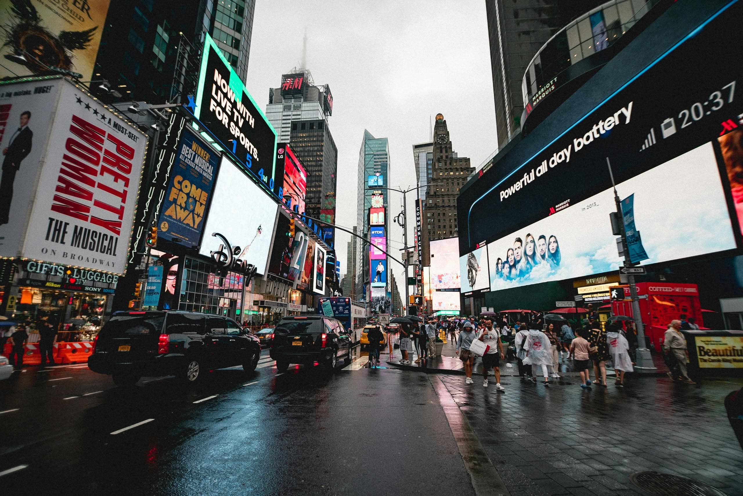 Newark To Times Square