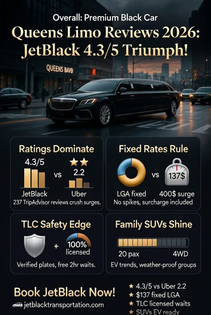 Thrilling Queens Limo Service Reviews 2026: Conquer NYC Chaos Like a Pro 3 October 26, 2026 Infographic queens limo service reviews 2026