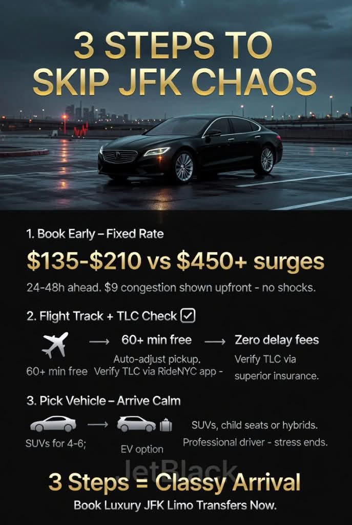 Luxury JFK Limo Transfers in 2026: The Real Deal When You Just Want to Get There Without Losing Your Mind 3 October 27, 2026 Infographic luxury jfk limo transfers