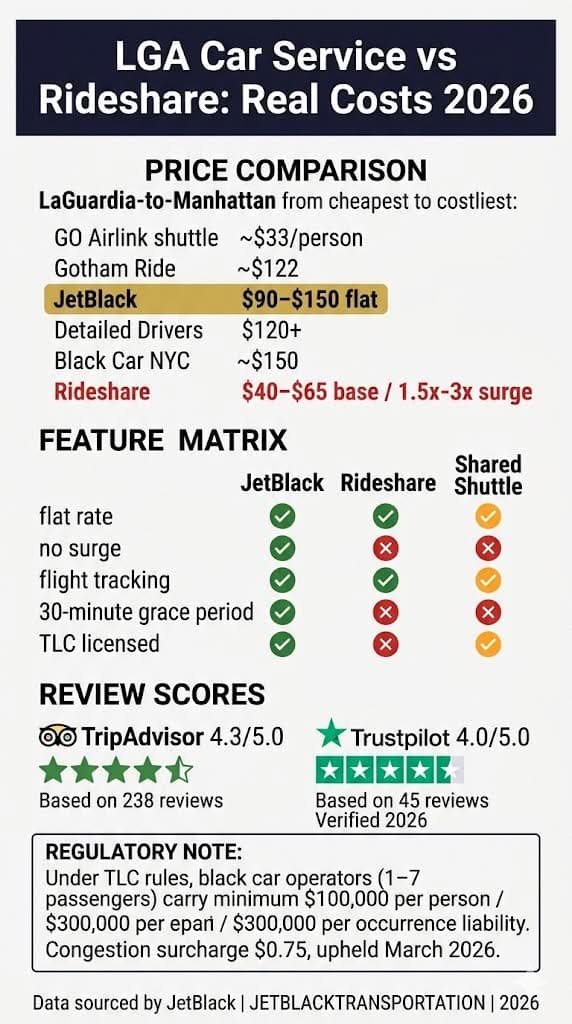 Infographic affordable lga car service pickup