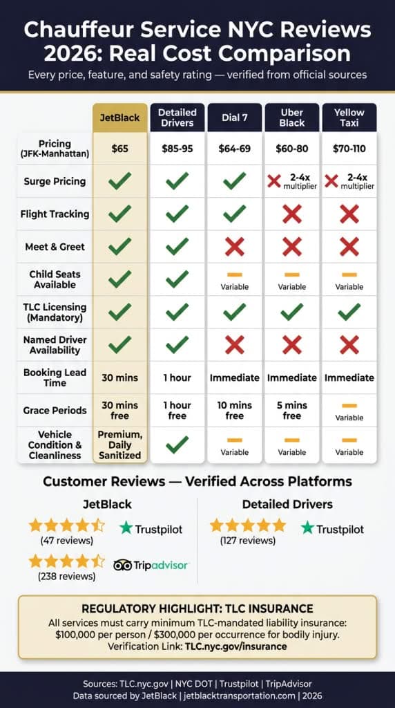 Chauffeur Service NYC Reviews 2026: The Brutal Truth Corporate Teams Must Know 3 October 15, 2026 Infographic chauffeur service nyc reviews 2026