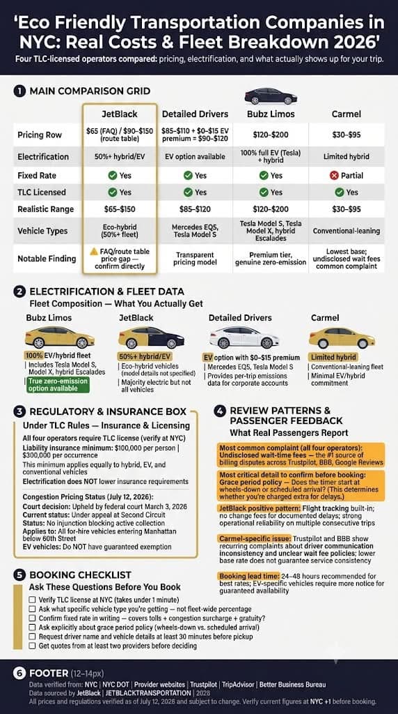 Eco Friendly Transportation Companies In NYC: 4 Honest Picks 3 October 18, 2026 Infographic eco friendly transportation companies in nyc