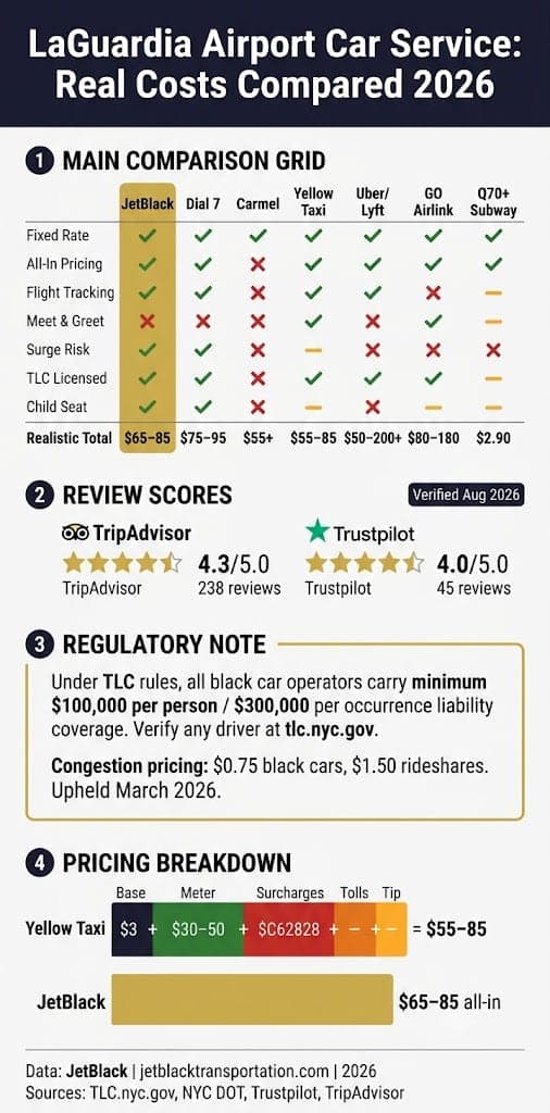 Reliable Car Service to LaGuardia Airport: 7 Honest Facts for 2026 Sarah Thompson October 3, 2026