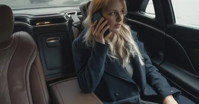 Happy Traveler In Jetblack’s Nyc Car Service Heading To Soho Nightlife