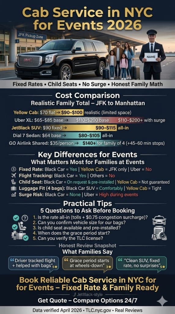 Cab Service In Nyc For Events