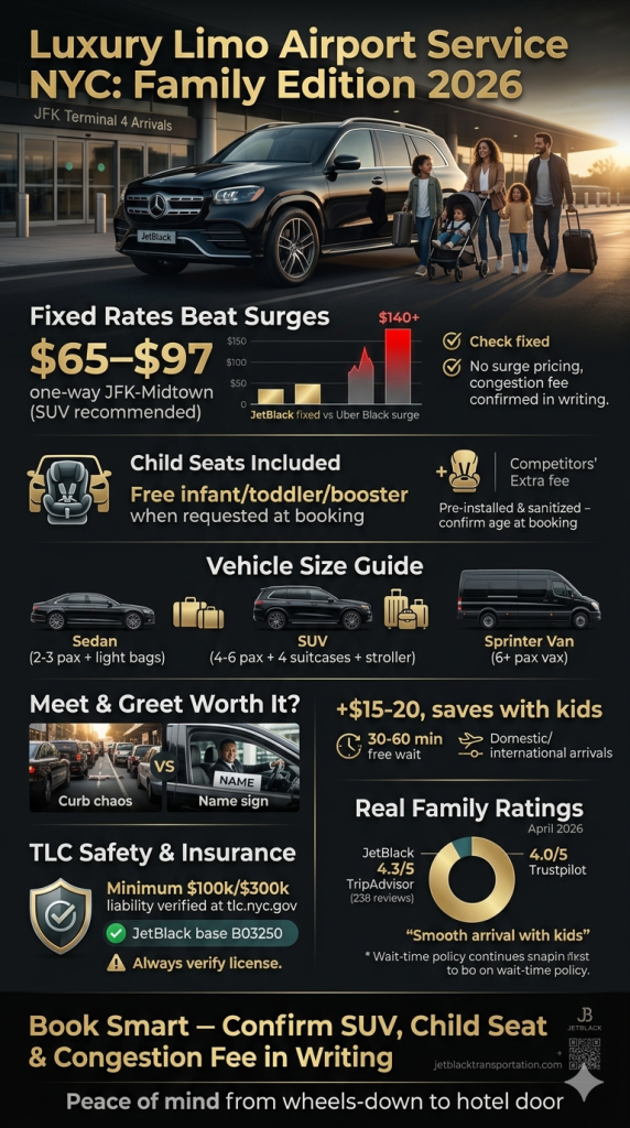 Luxury Limo Airport Service Nyc Comparison Infographic Black Car Vs Rideshare Vs Yellow Taxi Tlc Overview
