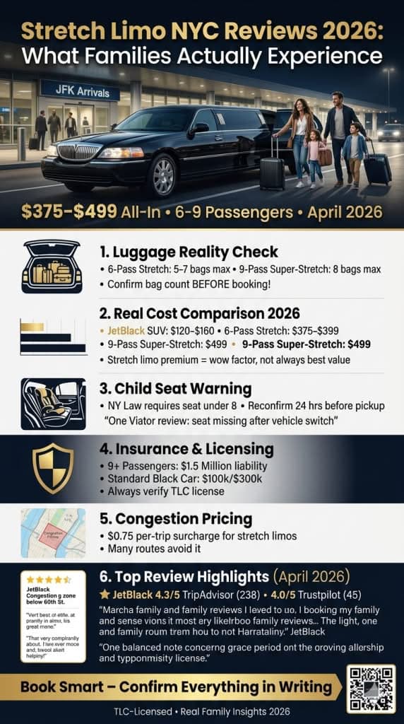 stretch limo nyc reviews 2026 infographic.