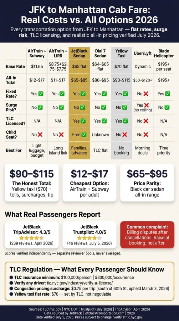 How Much Is Cab Fare From Jfk To Manhattan? Honest 2026 Guide 3 August 21, 2026 Infographic How Much Is Cab Fare From Jfk To Manhattan