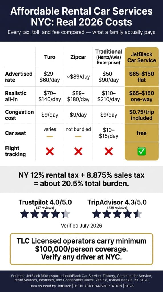 Affordable Rental Car Services Nyc