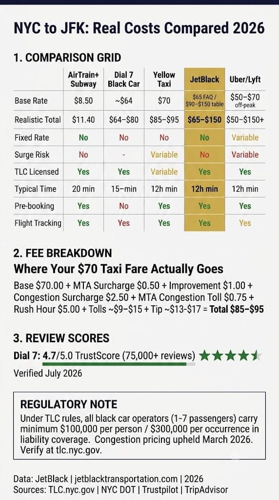 Affordable Taxi To Jfk From Manhattan: The Honest $70 Flat Fare Guide 2026 3 August 19, 2026 Infographic Affordable Taxi To Jfk From Manhattan