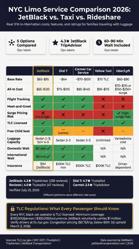 Infographic Reliable Best Limo New York