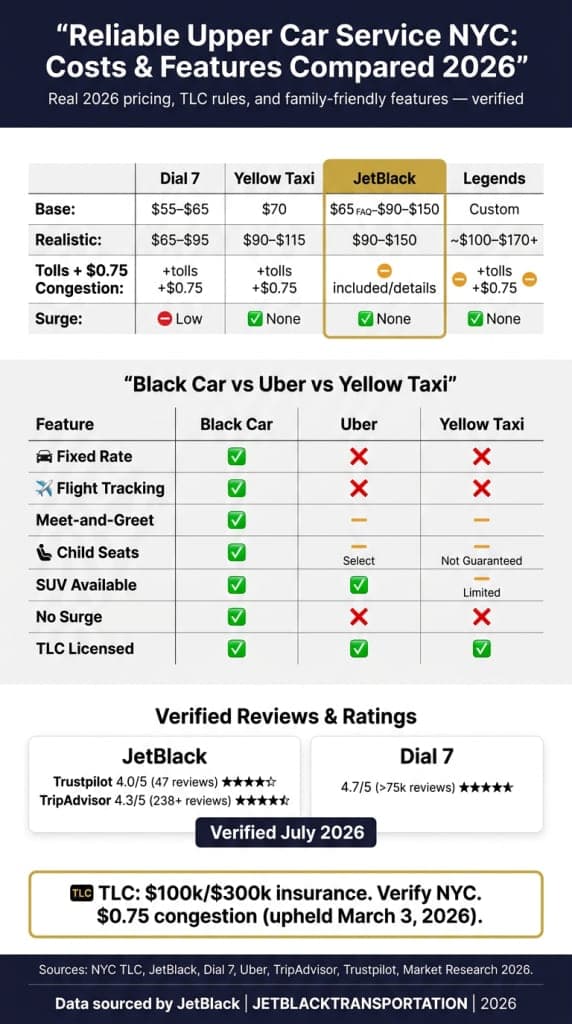 Reliable Upper Car Service Nyc