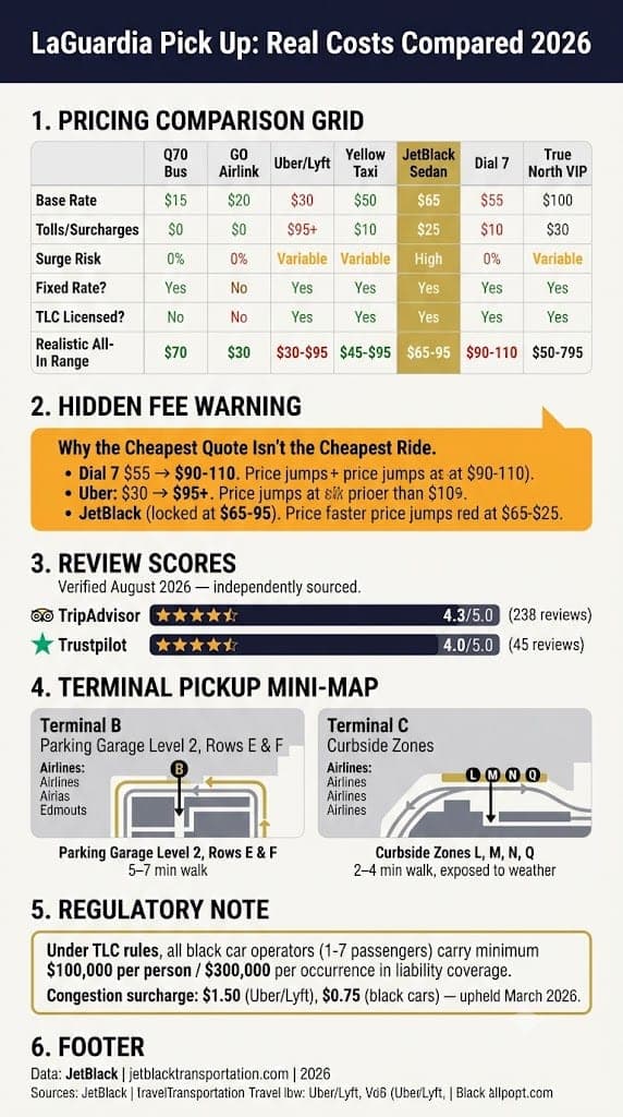 Infographic Laguardia Pick Up