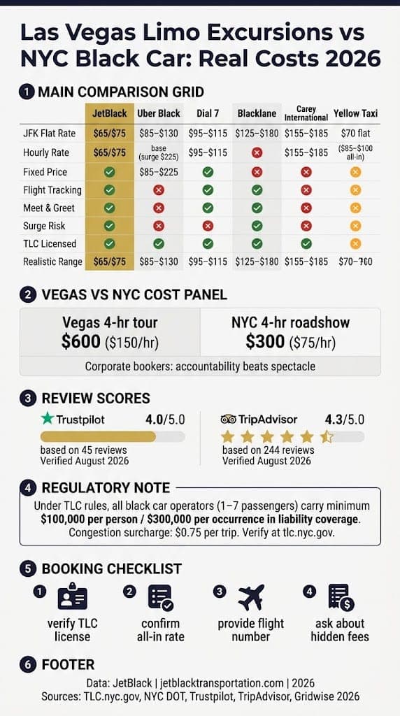 Las Vegas Limo Excursions: 7 Honest Nyc Corporate Tips 2026 3 August 25, 2026 Infographic Las Vegas Limo Excursions