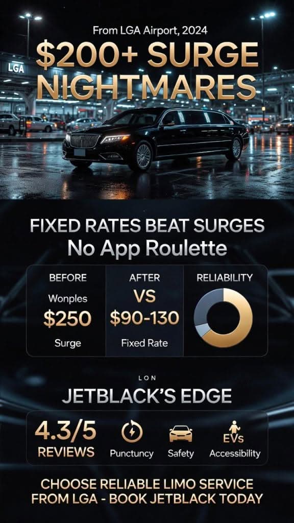 Reliable Limo Service From Lga In 2026: Navigating Laguardia Chaos Without Losing Your Mind 3 August 19, 2026 Infographic Reliable Limo Service From Lga