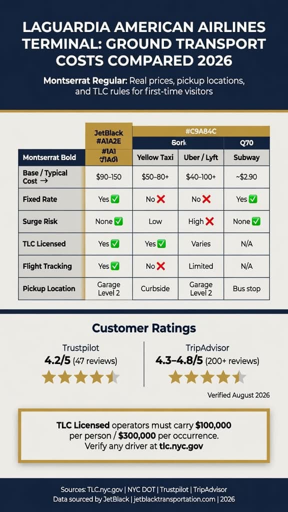 Infographic Nyc For-Hire Vehicle Landscape At Laguardia Comparing Black Cars Yellow Taxis Rides Hares