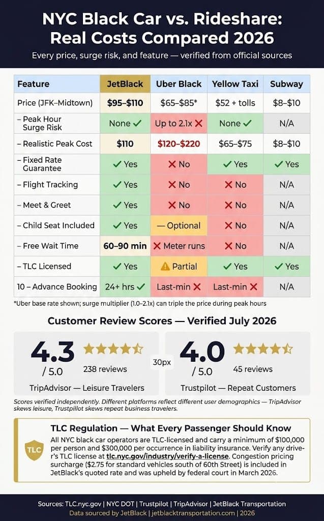 Infographic Reliable Chauffeur Service Nyc