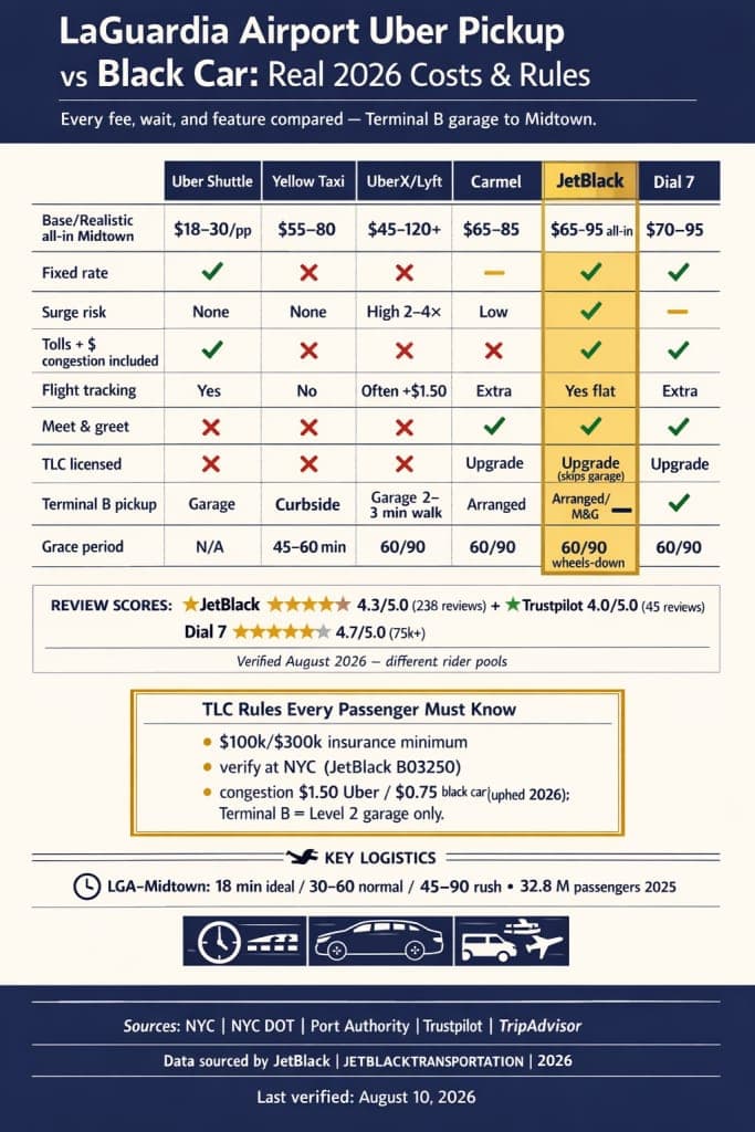 Nyc For-Hire Vehicle Landscape Comparing Black Cars, Taxis, Rideshares, And Limos