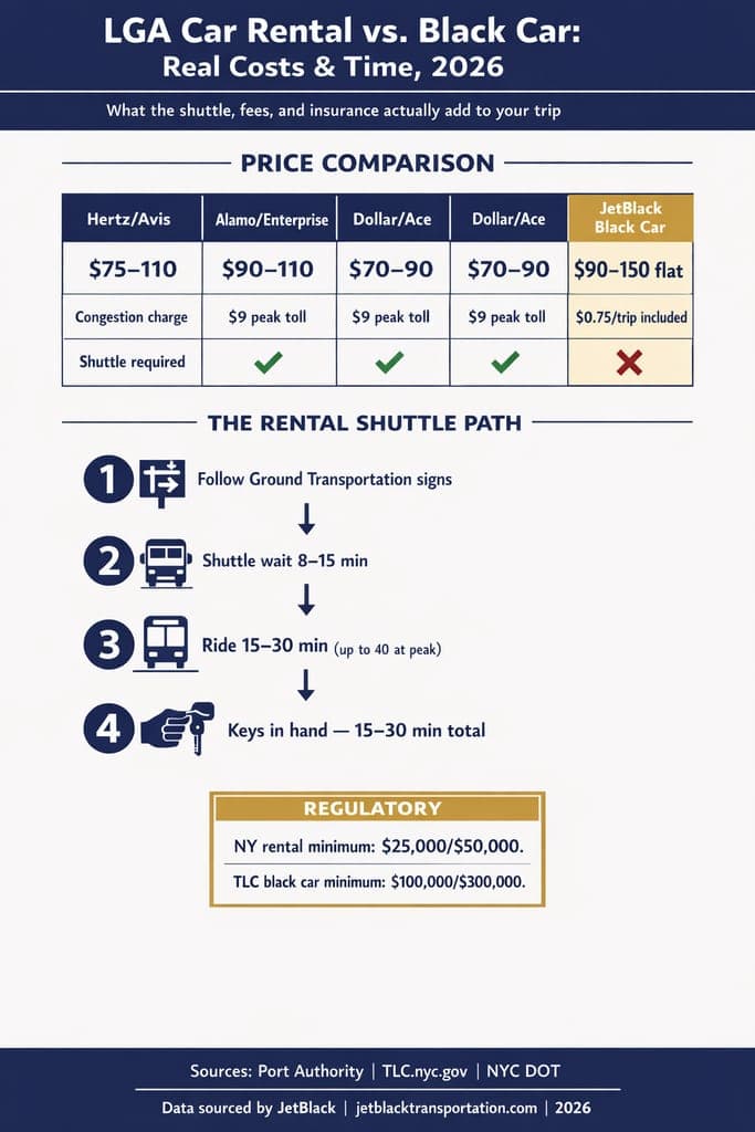 Nyc For-Hire Vehicle Landscape Comparing Black Cars, Yellow Taxis, Rideshares And Limos Infographic