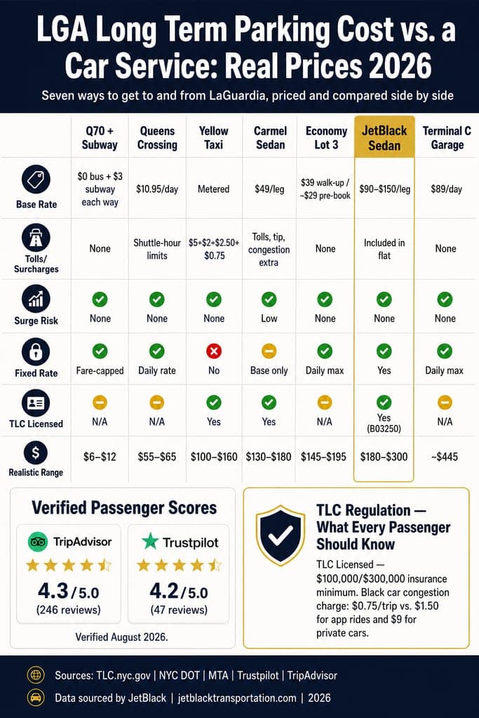 Nyc For-Hire Vehicle Landscape Nyc For-Hire Vehicle Landscape Comparing Black Cars, Yellow Taxis, Rideshares, And Limos On Licensing, Insurance, Surge, And Fixed Rates Infographic