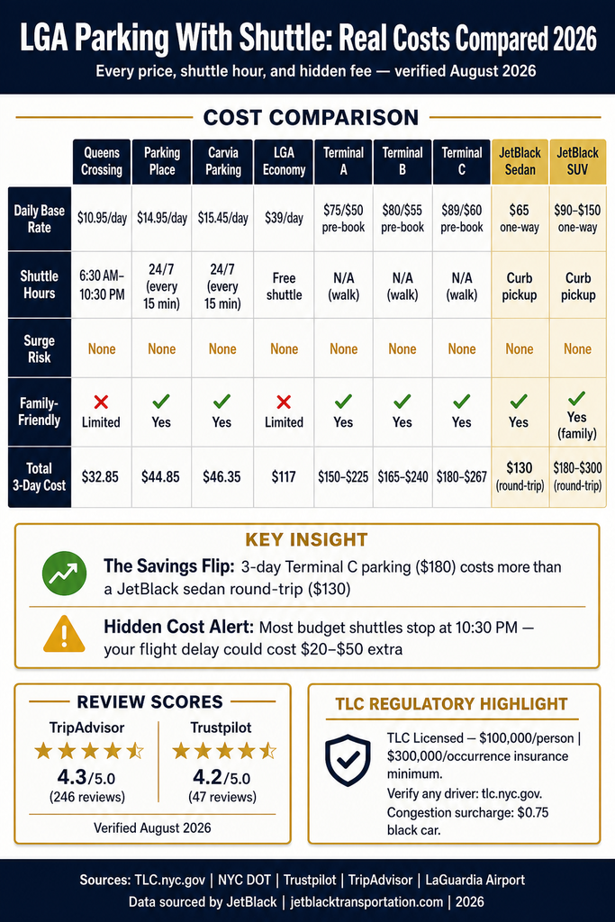 Nyc For-Hire Vehicle Landscape Nyc For-Hire Vehicle Landscape Comparison Chart Showing Black Cars, Yellow Taxis, Rideshares, And Limos Across Licensing Tier, Insurance Minimum, Surge Pricing, Fixed Rate Availability, And Tlc Oversight Infographic
