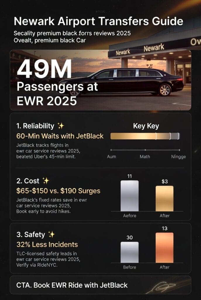 Infographic Ewr Car Service Reviews 2025