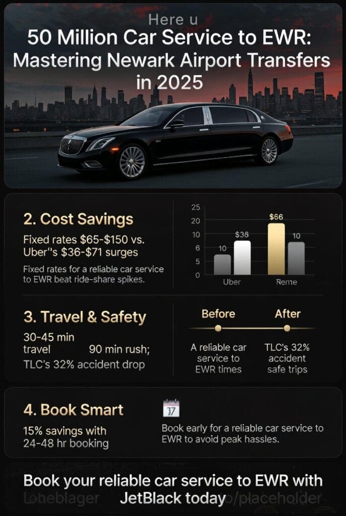 Infographic Reliable Car Service To Ewr
