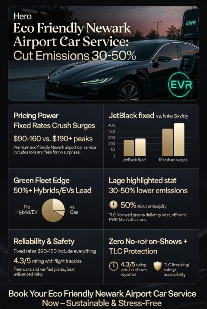 Infographic Eco Friendly Newark Airport Car Service