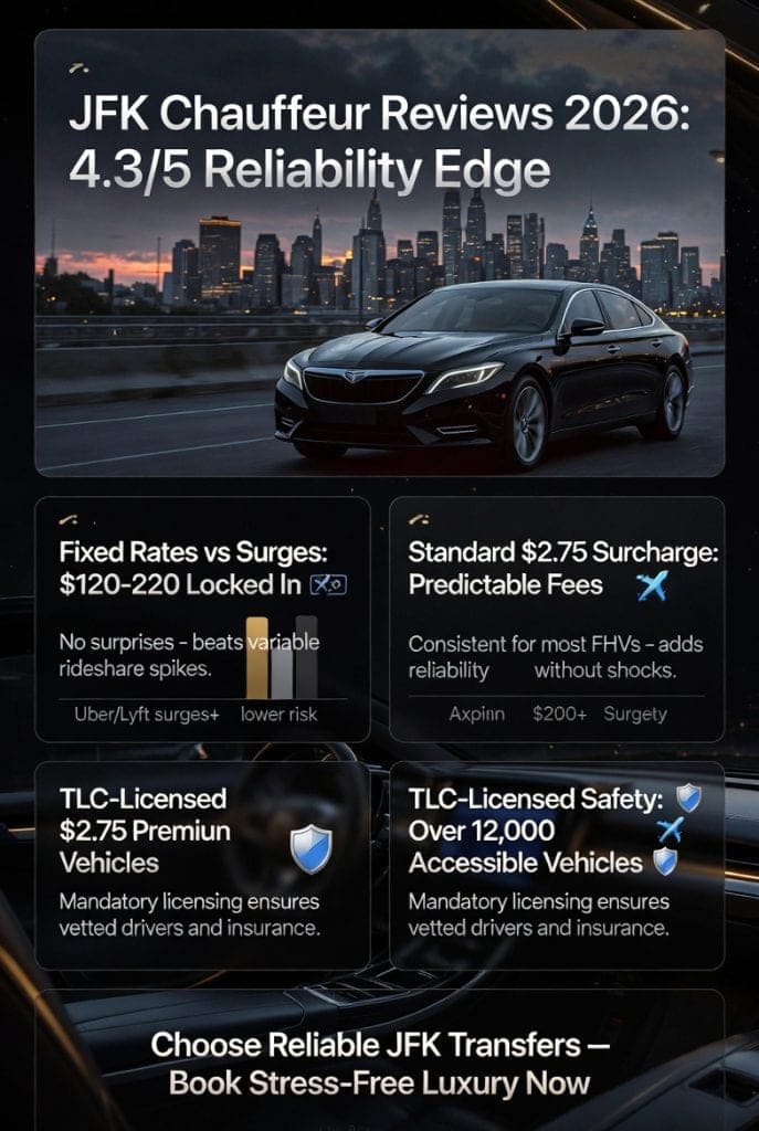 Infographic Jfk Chauffeur Service Reviews 2026