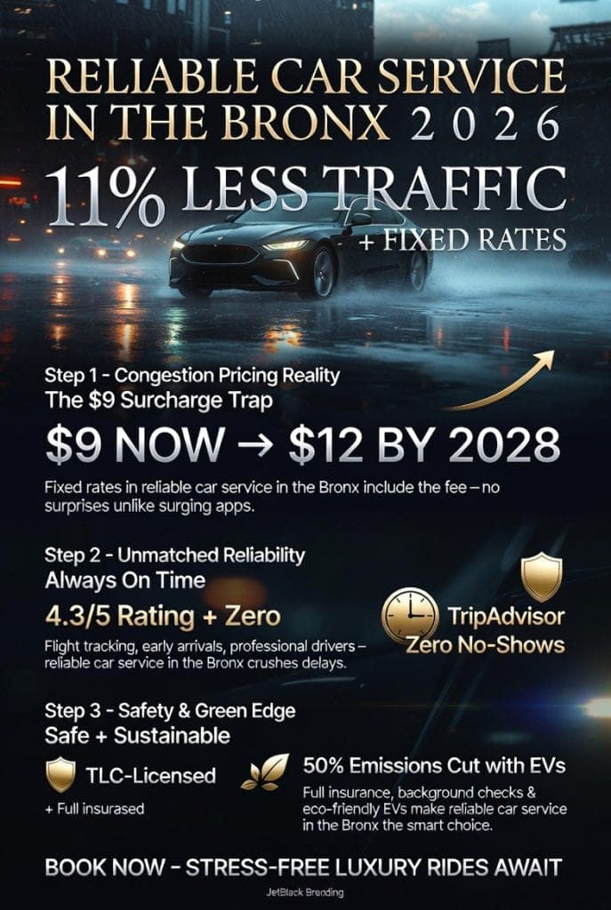 Infographic Reliable Car Service In The Bronx