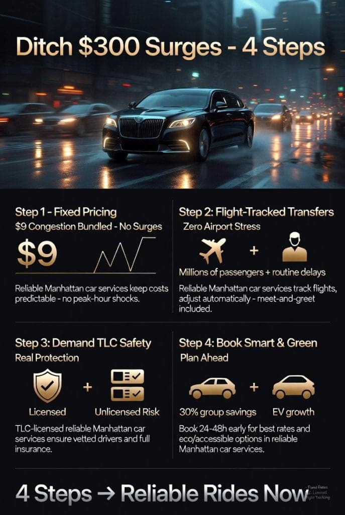 Reliable Manhattan Car Services In 2026: Battling The Gridlock That Tests Your Soul 3 August 27, 2026 Infographic Reliable Manhattan Car Services