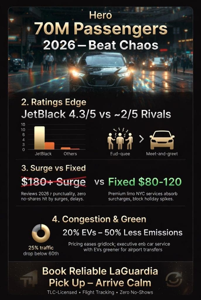 Infographic Laguardia Pick Up Service Reviews 2026