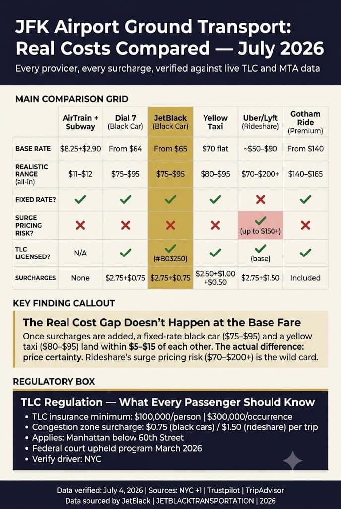 Infographic Car Service To Jfk Airport Reviews 2026