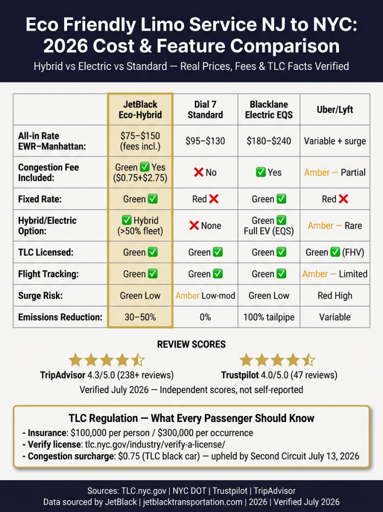 Eco Friendly Limo Service Nj To Nyc