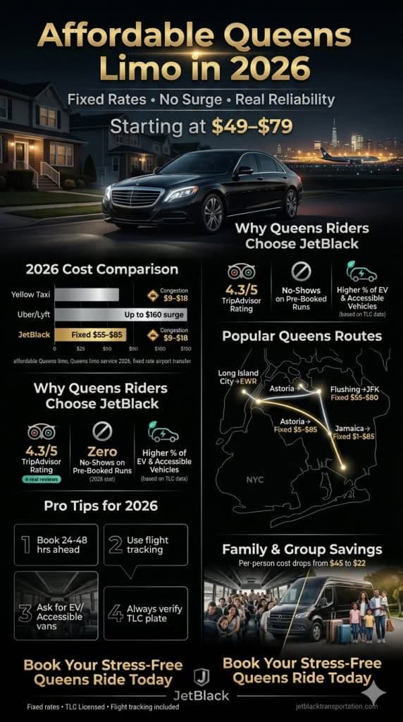 Affordable Queens limo price comparison 2026