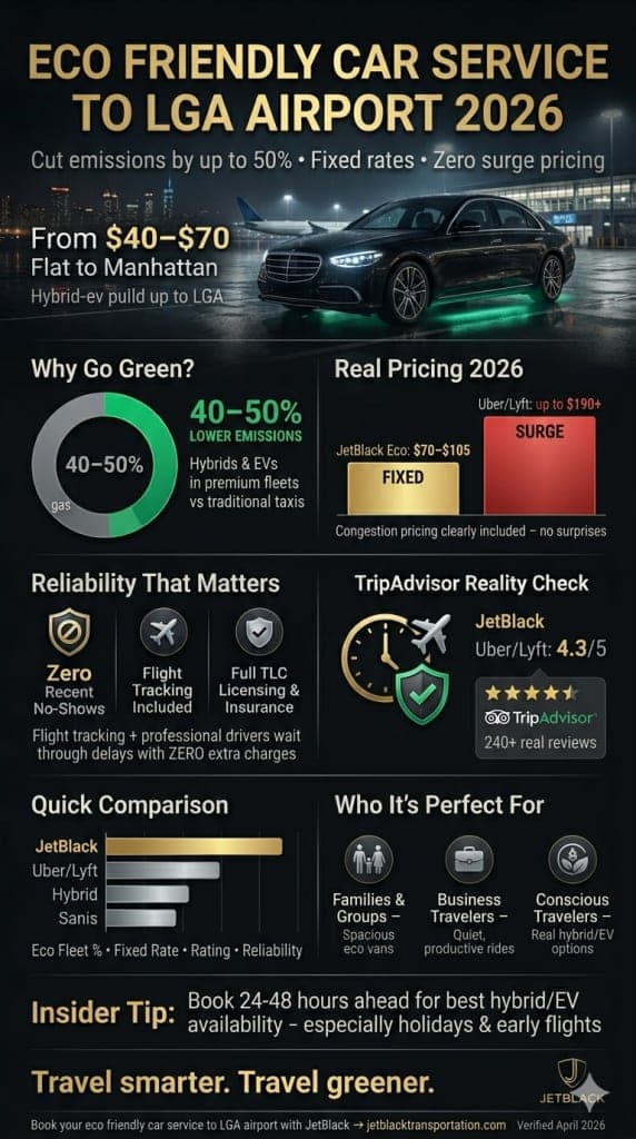 Eco Friendly Car Service To Lga Airport