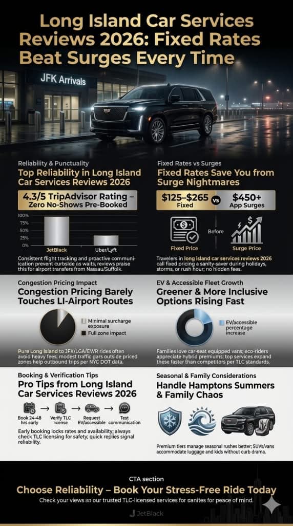 Long Island Car Services Reviews 2026: The Real Deal from Someone Who's Been Stuck in Too Many LIE Jams David Williams October 24, 2026