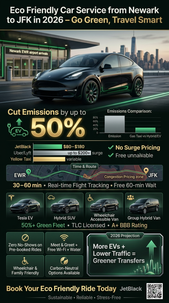 Eco Friendly Car Service From Newark To Jfk