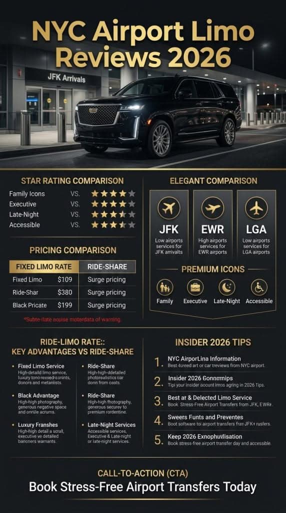 Nyc Airport Limo Service Reviews 2026 Reliable Nyc Black Car Airport Transfer Reviews Congestion Pricing 2026 Comparison