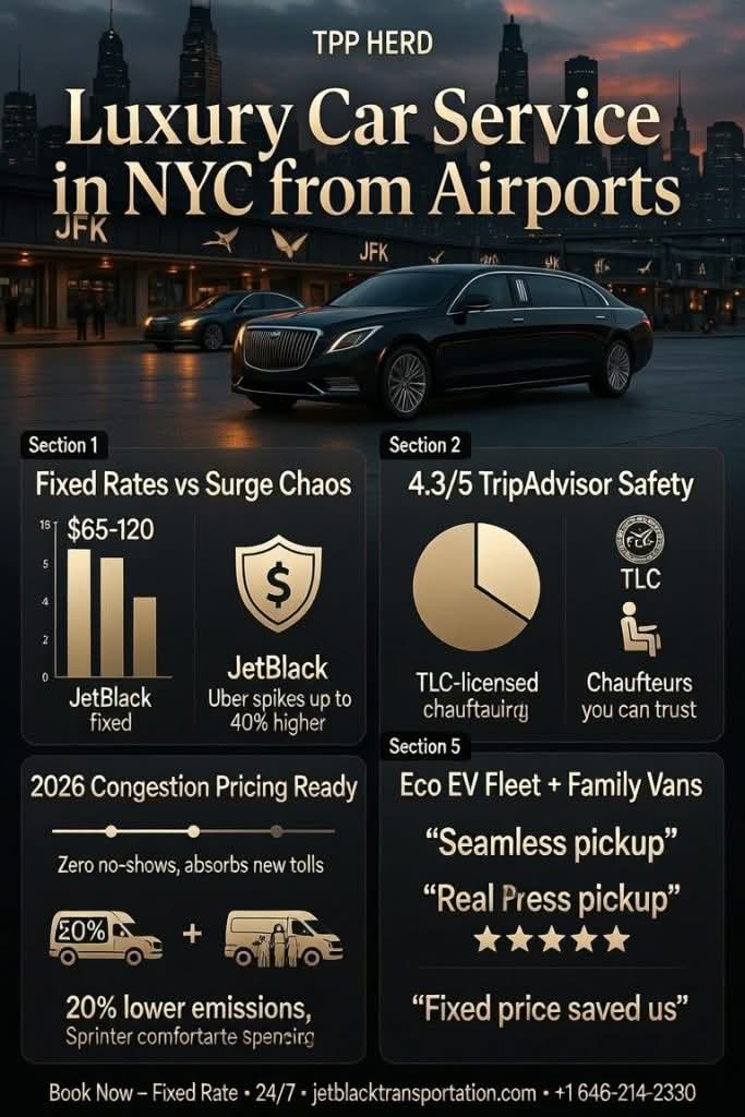 luxury car service in nyc from airports