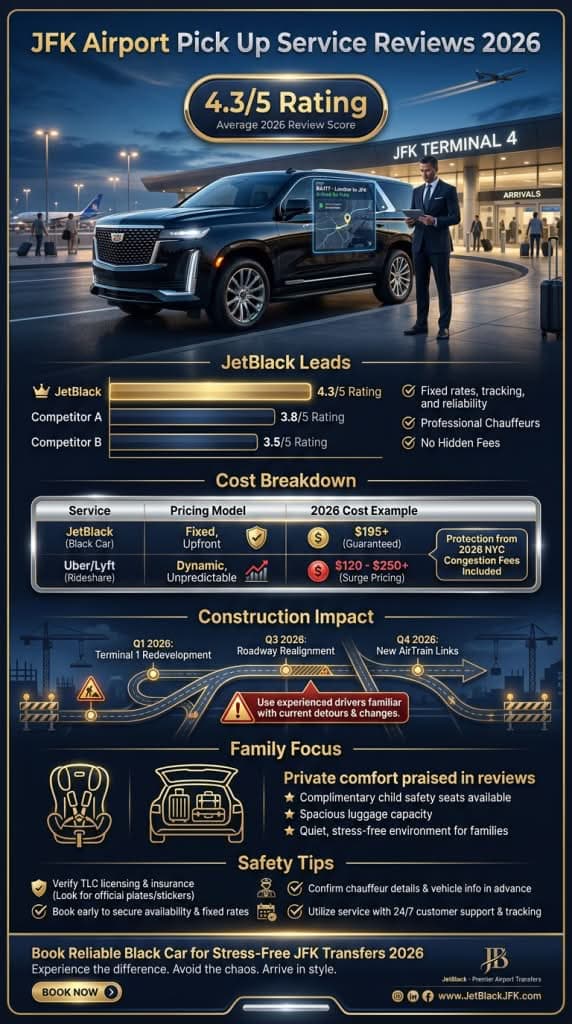 jfk airport pick up service reviews 2026