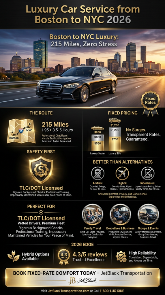 Luxury Car Service From Boston To Nyc Luxury Car Service From Boston To Nyc