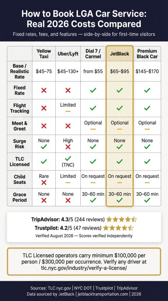 How To Book Lga Car Service