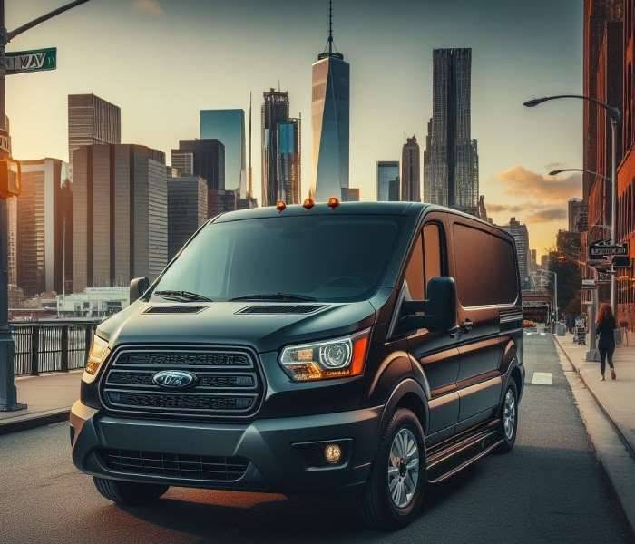 Fast Courier Services In New York Delivering Packages Through Busy Manhattan Streets