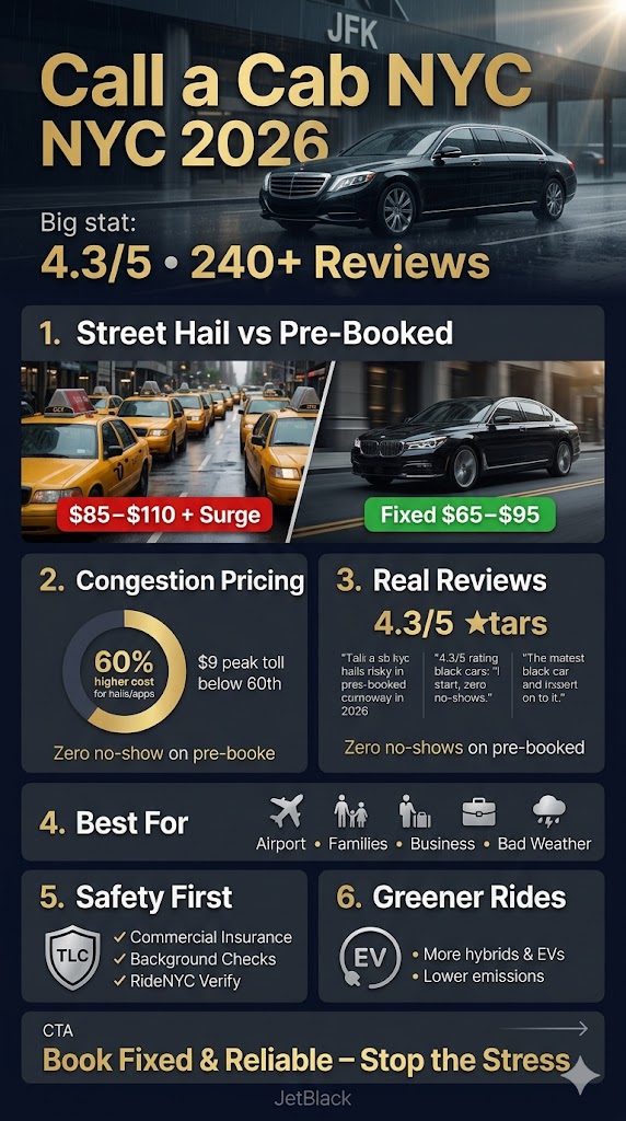 Call A Cab Nyc In 2026: The Honest Truth About Hail Vs. Pre-Booked Black Cars (After Too Many Rainy Nights Standing On The Curb) 3 July 24, 2026 Infographic Call A Cab Nyc