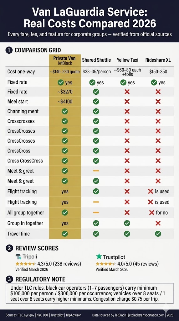 Infographic Van Laguardia Service