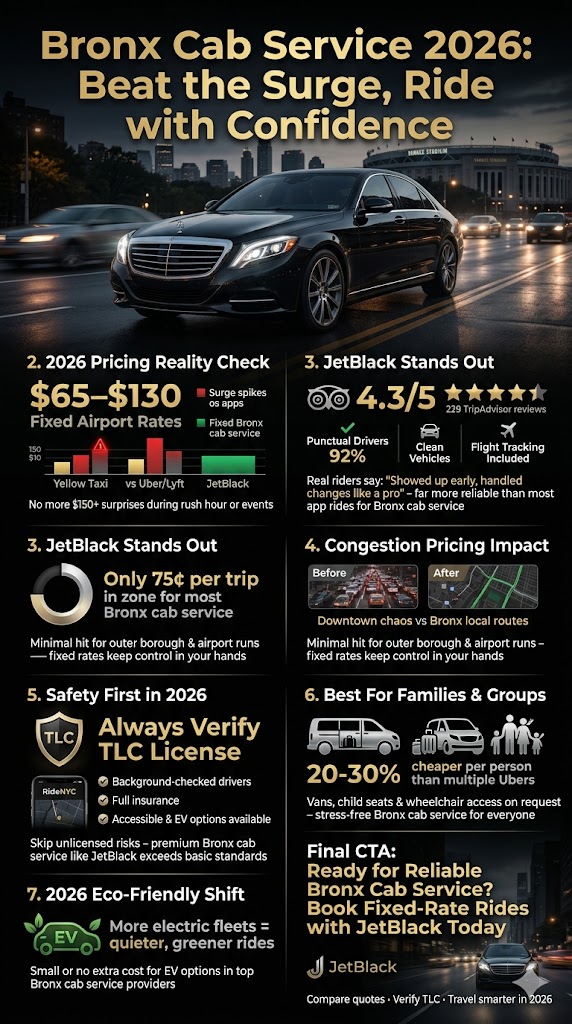 Bronx Cab Service In 2026: What You Really Need To Know When The Meter Starts Running 3 August 26, 2026 Infographic Bronx Cab Service