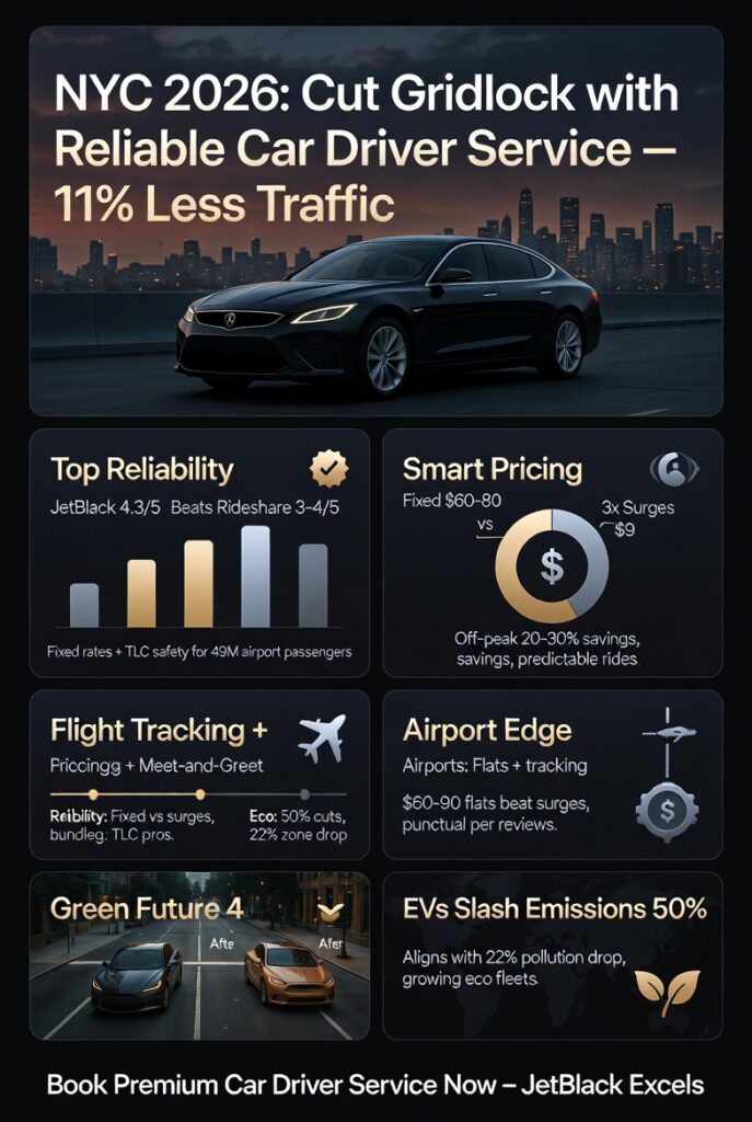 Infographic Car Driver Service