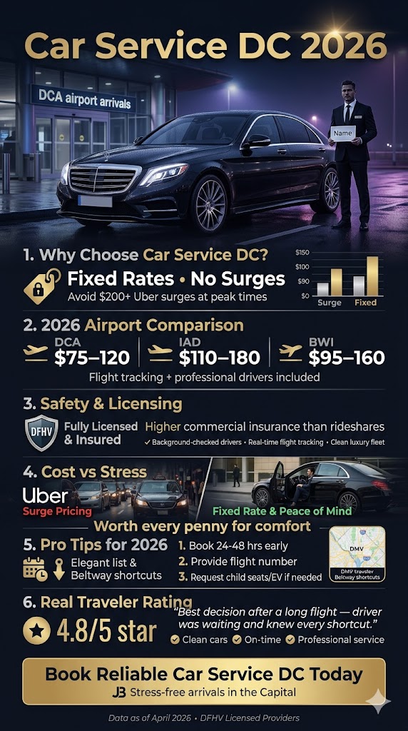 Infographic Car Service Dc