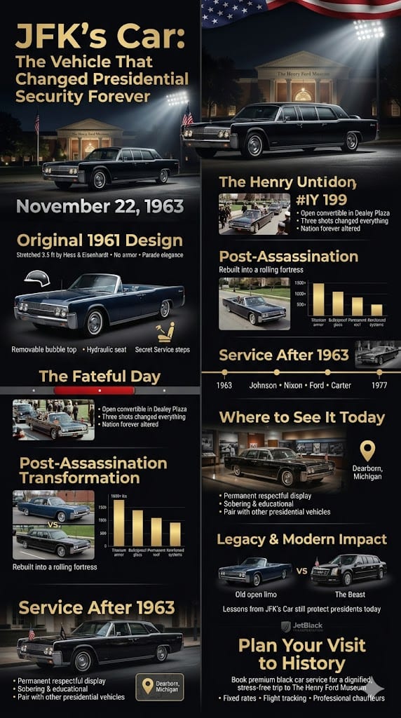Jfk'S Car: The Corporate Booker'S Seasonal Guide For 2026 3 August 17, 2026 Infographic Jfk'S Car